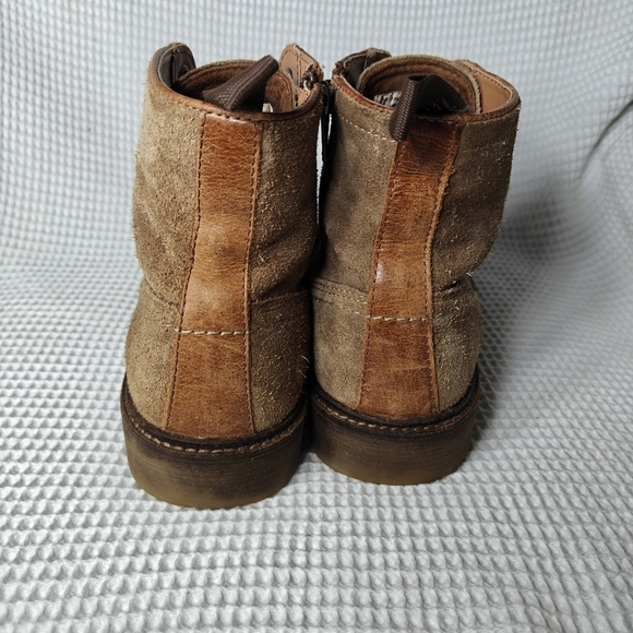 Steve Madden Packer Cap Toe Suede Chukka Boot In Dark Taupe Suede Men\'s Size 10 main image 12